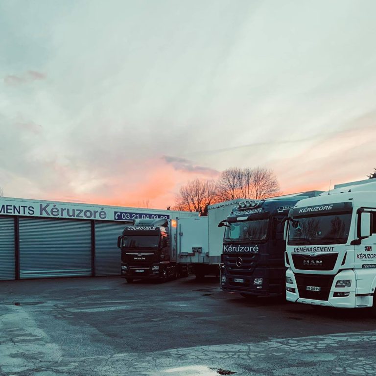 Camion Kéruzoré, déménageur à Doullens